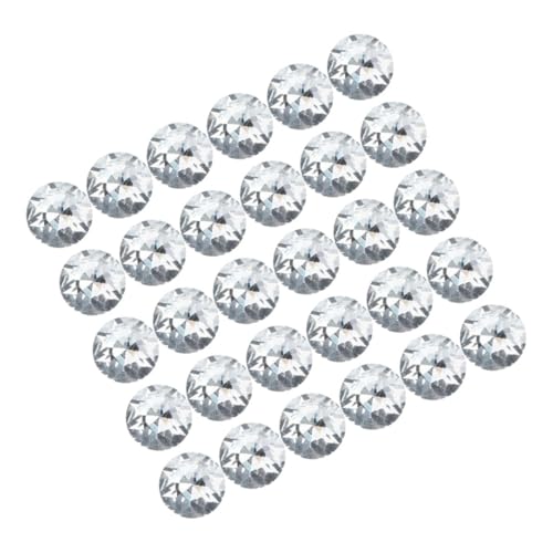MUCKLILY 30 Piezas Hebilla Suave Chinchetas Para Sofá Alfiler De Sofá Alfiler Decorativo Tachuela De Botones De Sofá Tachuela De Muebles Suministros De Tapicería Transparente Acrílico