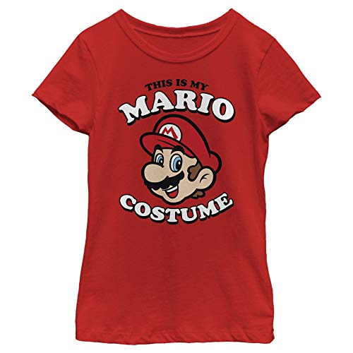T-shirt Nintendo fille rouge taille S vêtement coton enfant
