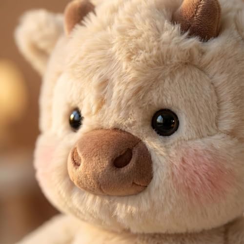 Image of SCOOBA Running Cute Cattle Soft Toy 35 cm (Running Plush Cow)
