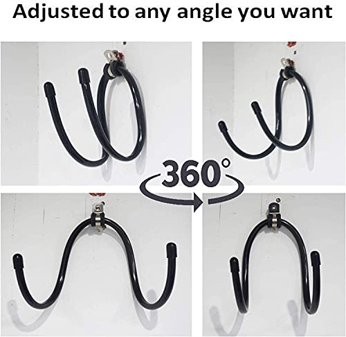 image for Pmsanzay Wall Mount Yoga Mat Foam Roller and Towel Rack Hooks , Exerci