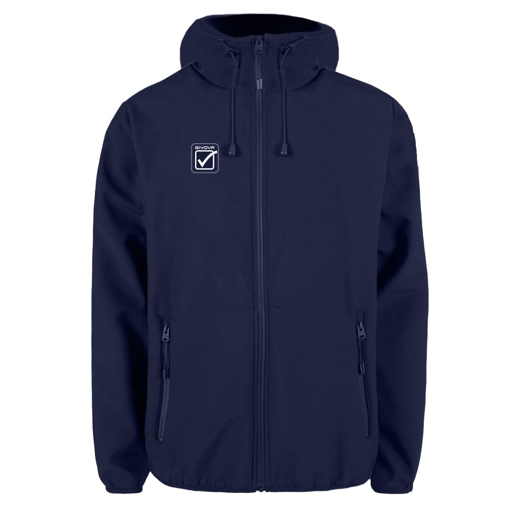 Givova Soft Shell Jacket G023, Blue, M