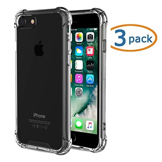 iPhone 7 caso ibarbe claro cojín golpes marco Protector de Tpu Flexible delgado anti-slippery resistente a los arañazos avanzado Gel Bumper para iPhone 7