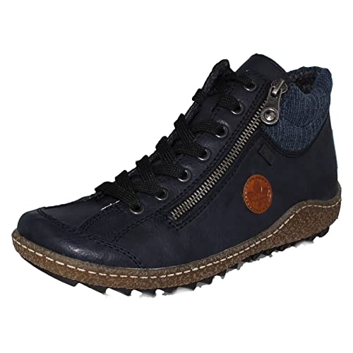Rieker Chaussures a Lacets L7514 derbies confortables cuir femme