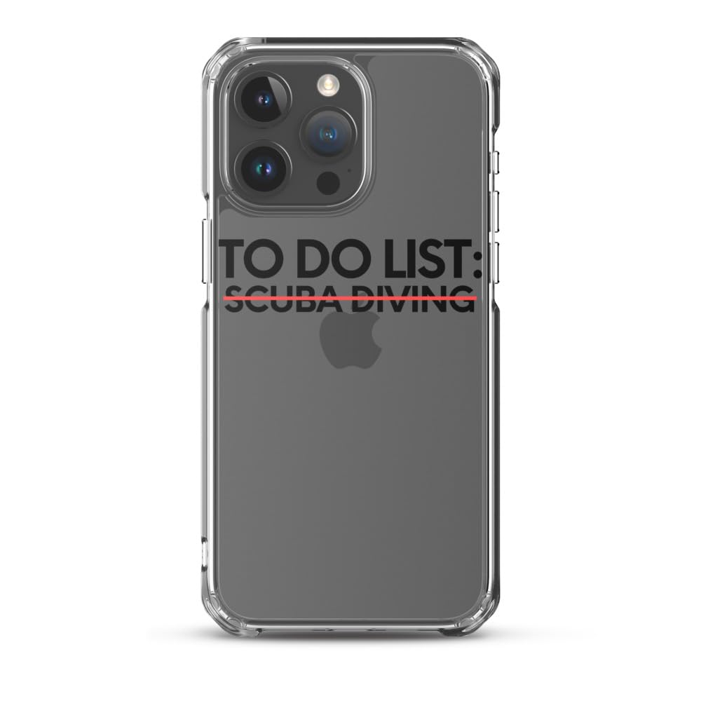 Funny to Do List Dive Diving Swimming Retirement Vacation Novelty Dive Diving