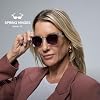 Lucyd Lyte (2025 Version) Smart Glasses for Women Bluetooth Smart Eyewear Polarized Lenses, Open Ear Speakers & Microphone Moonrise (Standard)