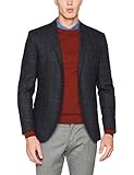  SELECTED HOMME Herren SHDONE-MYLODENT3 DK CHK BLZ STS Sakko, Blau (Dark Blue), 50