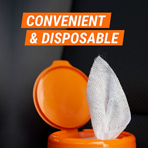 Interior Cleaner Car Leather Wipes By Armor All, For Cleaning Cars, Trucks And Motorcycles, 30 Count #TOP6