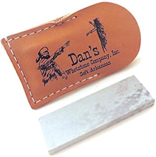 Dan’s Genuine Arkansas Soft Medium Pocket Knife Blade Sharpening Stone Whetstone 4" x