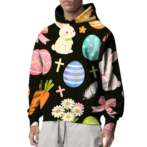 Sudadera con capucha corta rosa talla M para hombre estilo oversize informal