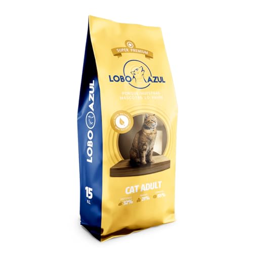 Pienso para Gatos - Comida Natural y Equilibrada para Gatos con Alta Digestibilidad- Pienso para Gatos Adultos Sin Gluten - Ideal para Gatos con Sensibilidades - 2kg