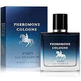 AETHEREVE Pheromone Cologne for Men, Long Lasting Masculine Fragrance, Unique Scent for Enhanced Confidence and Charisma, Attraction Cologne Spray, 1.7 Fl Oz
