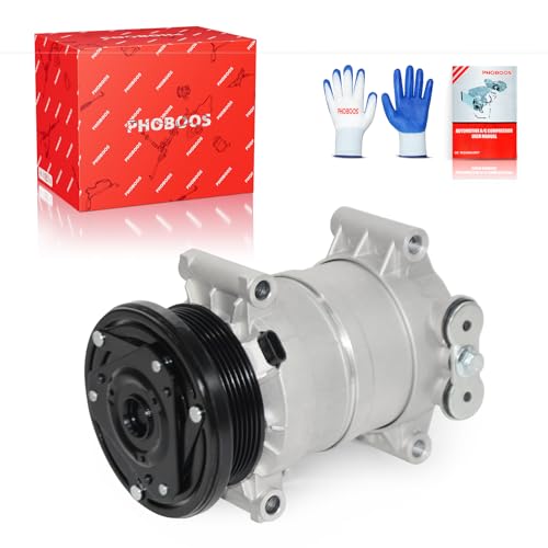 Image of PHOBOOS A /C Compressor with Clutch Compatible with Chevrolet & GMC