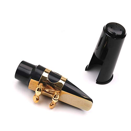 MUPOO Tenor Plastic Mouthpiece Metal Buckle Reed Kit for Tenor Sax Saxophone Saxophone Parts(TENOR) - Thumbnail 2