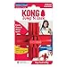 KONG Jump'N Jack - Hundespielzeug zum Kauen und für die Zahngesundheit - Aus Naturkautschuk - Für Mittelgroße Hunde