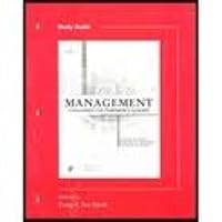 Study Guide to accompany Management: Challenges for Tomorrow's Leaders 032427405X Book Cover