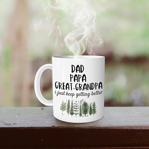 Taza de porcelana para café de 11 oz miniatura 5