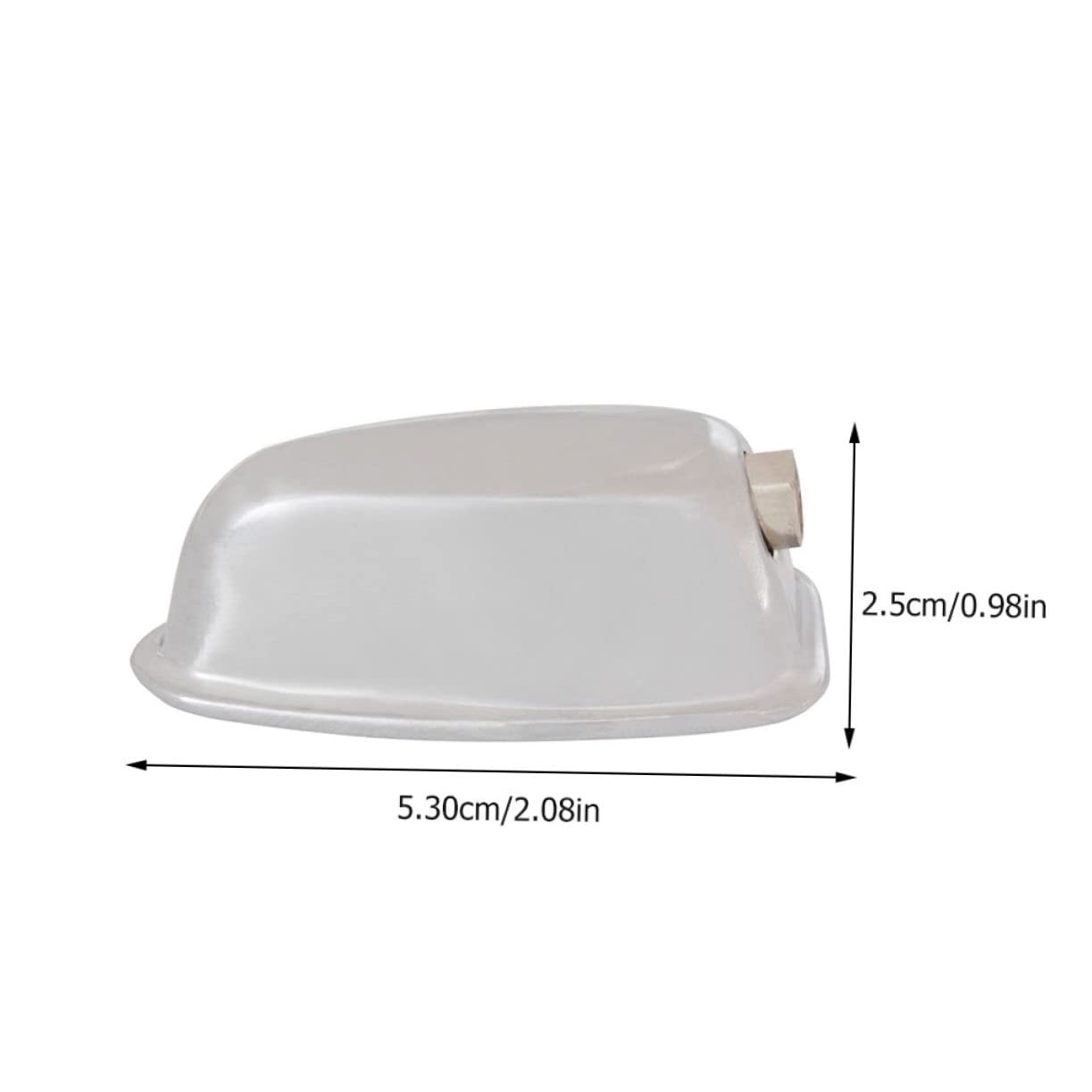 ERINGOGO 8pcs Double-end Snare Drum Lugs Connector Metal Drum Set Parts Smooth Polished Lugs for Comfortable Use