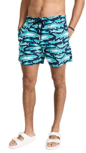 Preisvergleich Produktbild Vilebrequin Requins 3D Badeshorts Für Herren, Marineblau, XL