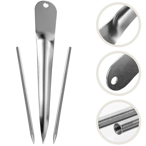 Toyvian Kit de Reparación de Ratán Palanca de Acero Inoxidable, 1 Herramienta Multifuncional para Reparación de Muebles y Cestas de Mimbre, Adecuado para Jardín y Uso Manual, Incluye 1 - imagen 5