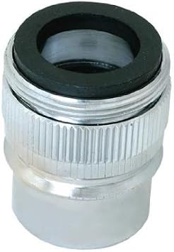 Ez-Flo 30168LF Dual Thread Snap Fitting With Aerator Large Standard Chrome