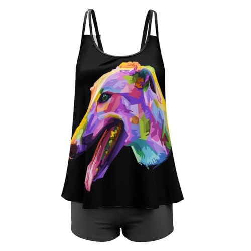 Tankini de galgo para mujer que evita rozaduras en la playa 6