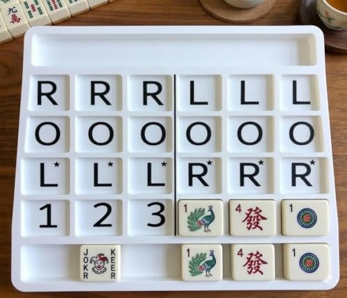 Tablero de práctica Mahjong para un jugador miniatura 2