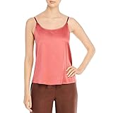 Eileen Fisher Womens Silk Blend Satin Cami Pink S
