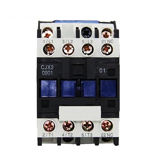 Contacteur CJX2-0901 380V triphasé pour circuit moteur électrique