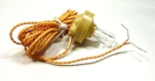 Philmore Crystal Radio Earphone to Stripped and Tinned Bare Wire, 7-Ft Cord, High Impedance 748