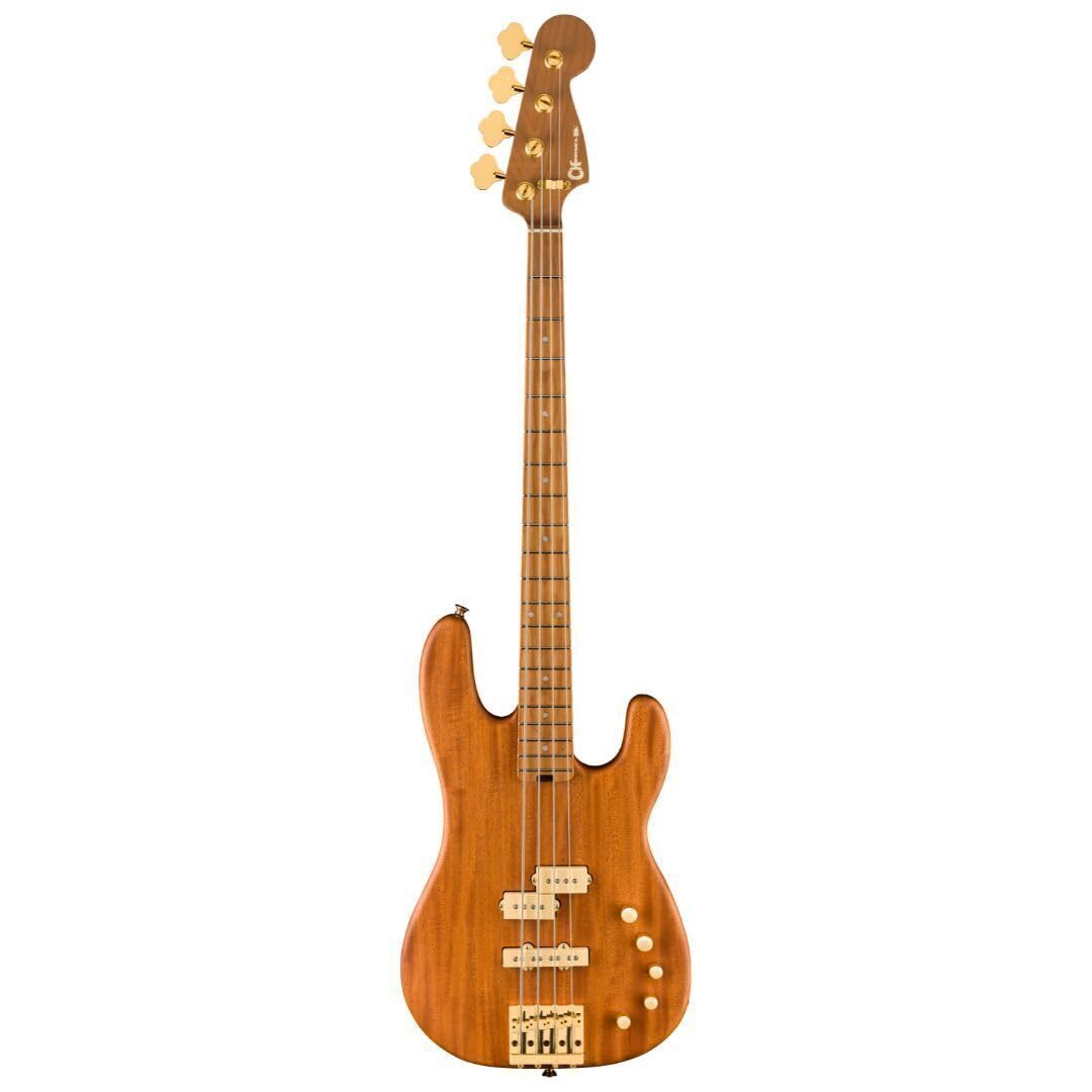 Amazon | Charvel/Pro-Mod San Dimas Bass PJ IV MAH Caramelized