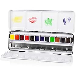 Kitchen Fair Sartenes Sennelier francés WC conjunto de metal de 12 mitad Pans