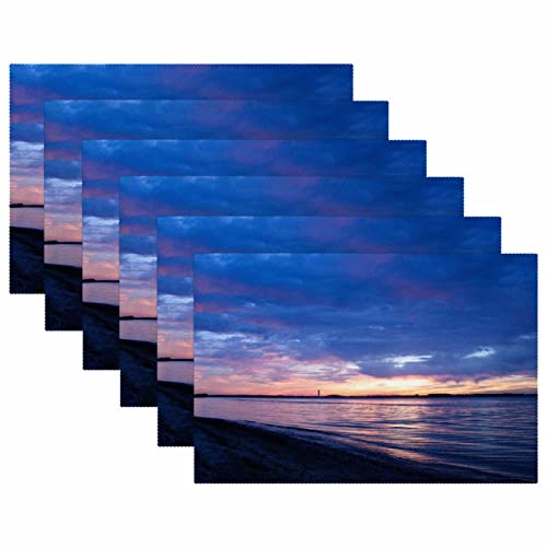Sets de table Sundown anti-brûlure et antidérapants pour protéger votre table