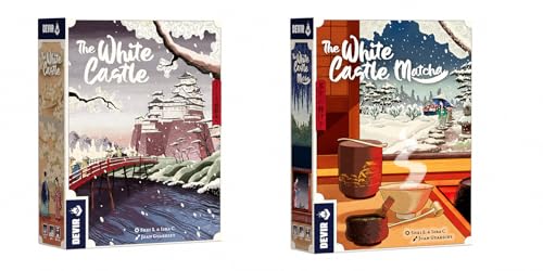 Image of Devir - Pack The White Castle + Matcha Expansion Board Game, Strategic Eurogame with Worker Placement, Dice & Resource Management for Teens & Adults, Ages 12+, 1-4 Players, 85 Playtime