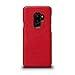 Produktbild Sena Leatherskin Snap On Cell Phone Case for Samsung Galaxy S9 Plus - Wrapped in Full-Grain Leather, Red
