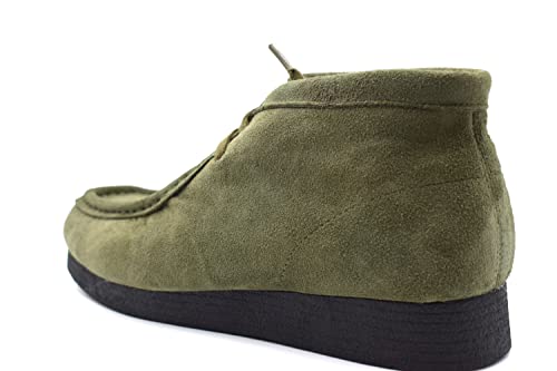 NEKTA /ke'nekt/ Brooklyn Wallabees for Men - Men's High-Top Casual Boots - Dessert Boots3