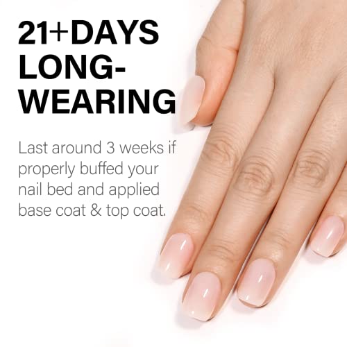 Tomicca Gel-Nagellack, 1 StüCk 15ml Milchig Weiß UV-Nagellack Soak Off Gel Polish Nail Art Manicure – Bild 4