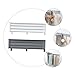 POPETPOP Folding Towel Bar Rotatory Towel Holder Tool Wall-Mounted Storage Rack for Kitchen Bathroom Abs Construction