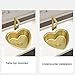 JINGTAO Kitchen Sink Gold Heart Shaped Sink Bar Ready Sink with Square Seven-Way Tap Sink with Soap Dispenser and Water Purifier Tap for Balcony Bar Kitchen (Color : Gold-B, Size : 52 * 48 * 22cm)