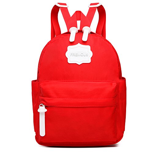 Fremous - Mochila infantil  Rojo Red Small