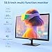 OkVrxyztnl 18.5 inch HD (1366 x 768) CCTV Monitor, 16:9 with BNC/VGA/HDMI/Built-in Speaker 60Hz Refresh Rate, Small Monitor for laptops, Computers and desktops,LED Display,VESA 75x75MM