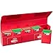 Monster Magnetic Hydra Five Deck Mega Storage Box(RED) - with 5 Removable Deck Sleeves - Compatible with Yugioh, MTG, Magic The Gathering, PokÃ©mon & More - Long Lasting, Durable Rivet Construction