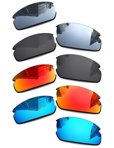 Verres polarisés pour Oakley Flak 2.0 anti-reflet pour le sport en plein air