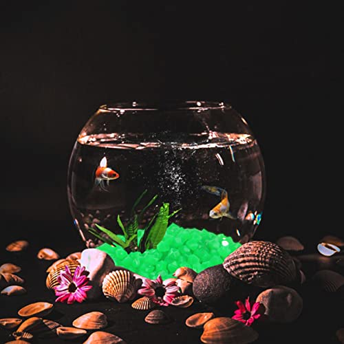 Pierres décoratives phosphorescentes solaires aquarium - 6