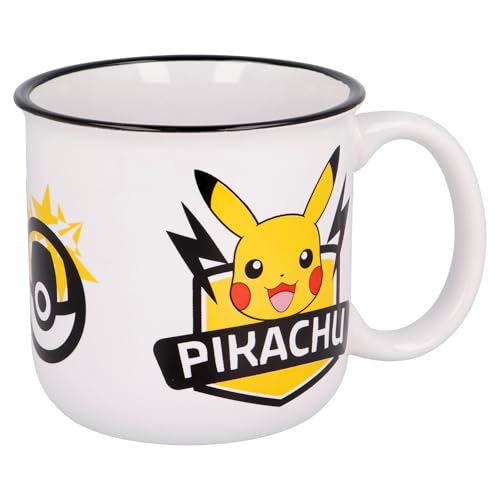 Stor TAZA CERAMICA DESAYUNO 400 ML EN CAJA REGALO POKEMON PIKACHU