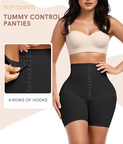Image of POP CLOSETS Women Butt Lifter Padded Lace Shapewear Thicker Butt Enhancer Control Panties Seamless Fake Buttock Underwear