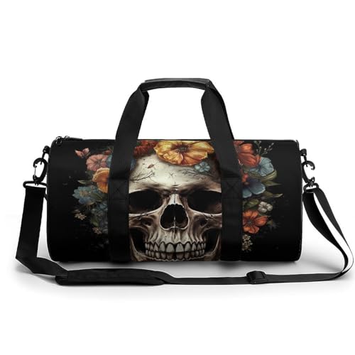 Sac de voyage pour homme et femme idéal pour le yoga et les weekends en toile blanche
