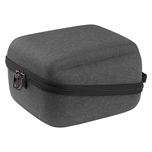 Image of GEEKRIA for Creators Microphone Case Compatible with Fifine AmpliGame A6V, A6T, A6B, A6W, A6TB, A6TP, A6VB, A6VW, Hard Shell Mic Carrying Case, Travel Protective Bag with Cable Storage