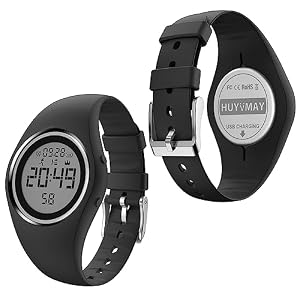 Fitnesstracker, stappenteller, horloge zonder app/zonder mobiele telefoon/geen bluetooth, IP68 waterdicht, fitnesshorloge met stappenteller, calorieënteller, timer, wekker, eenvoudig