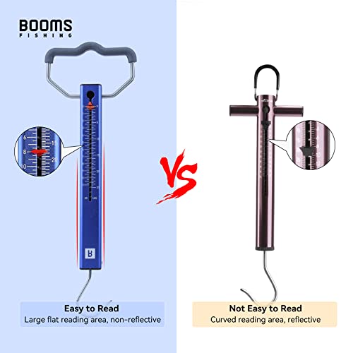 Booms Fishing TS2 Aluminum Tube Fish Scale, Spring Fishing Drag Scale, Easy to Read Hanging Scale, 25 lbs Pull Scales, Widely Used for Hooks Tension, Rigs Tension, Fishing Scale, Luggage Scale by Booms Fishing - Image 2