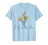 Dirty Garden Hoe Yellow art floral design Gardener T-Shirt